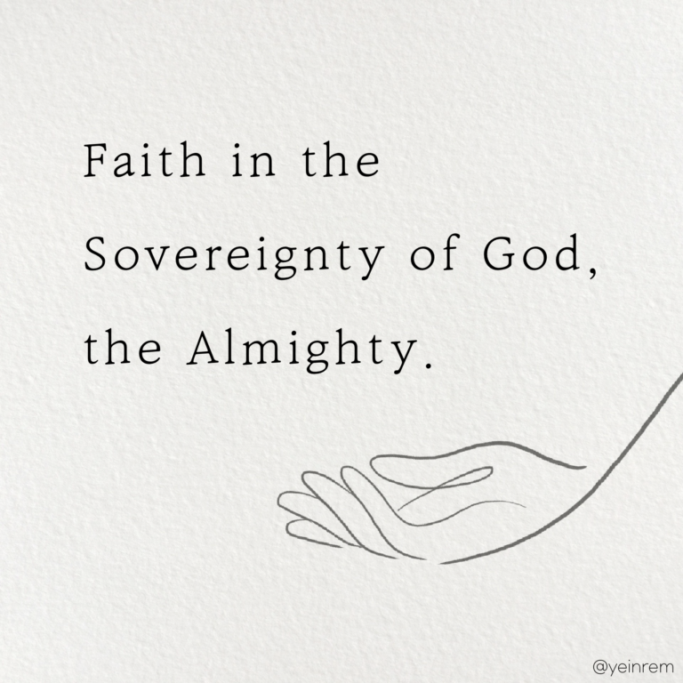 Sovereignty of God